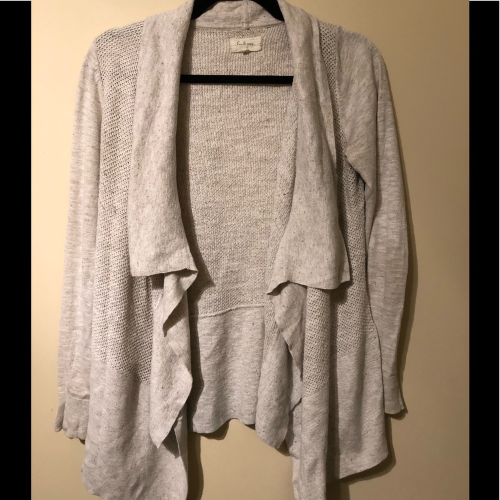 Lou & Grey Open Grey Cardigan - Size S